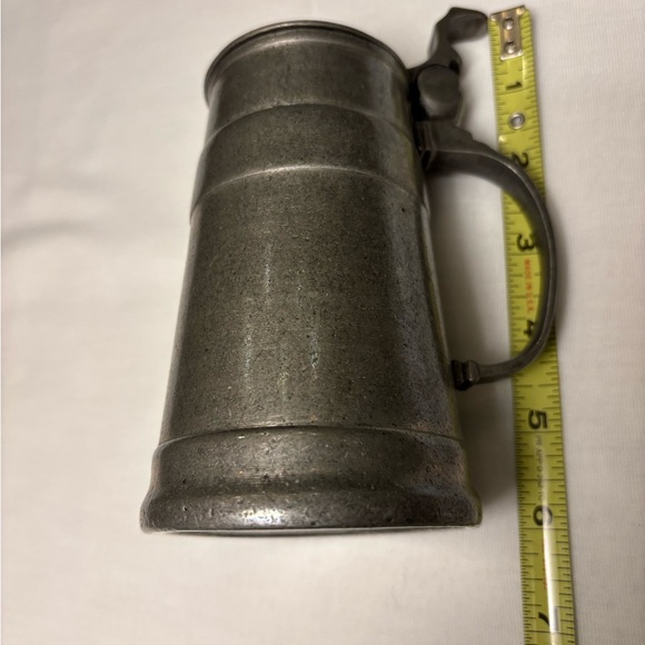Antique German Kunstauktionshaus Günter Pewter Lidded Tankard. - Picture 10 of 11